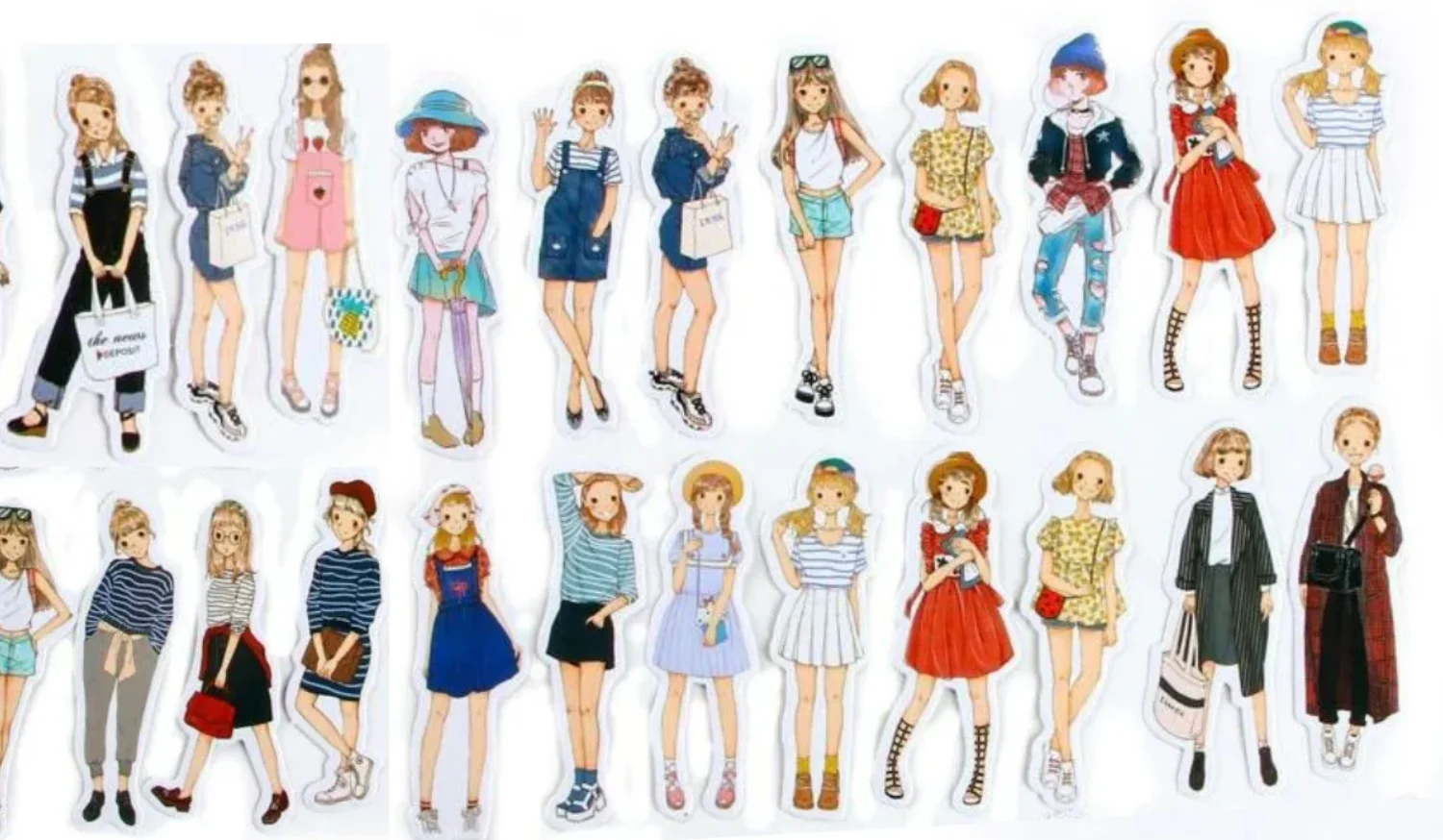 Icon fashionista stickers