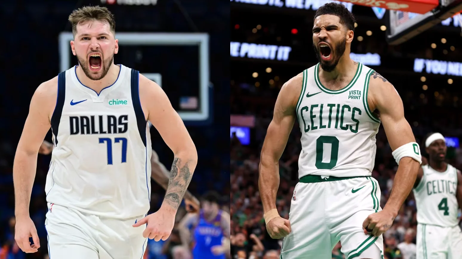 dallas mavericks vs boston celtics timeline