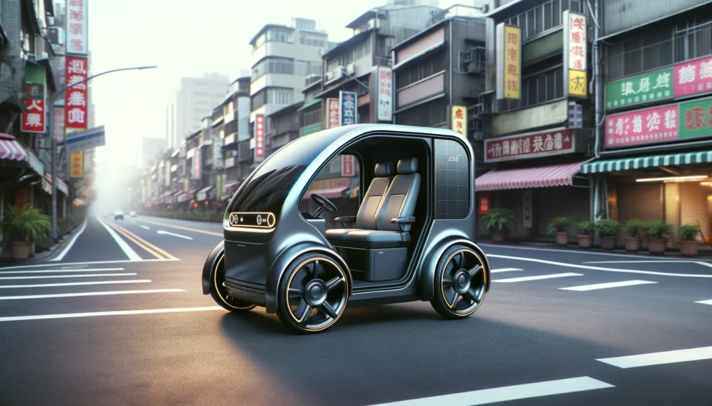 Taiwan self-driving gharry